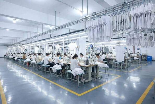 Guangzhou Odin Apparel Co., Ltd.， üretici üretim hattı