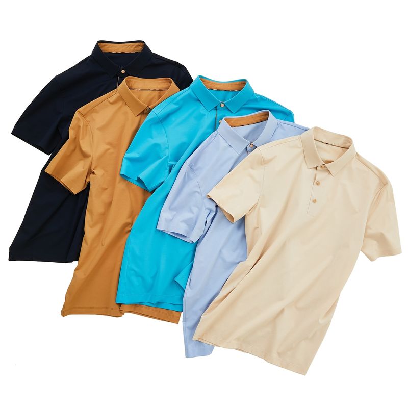 POLO Golf Tişörtü Moda Kesim Üst Tişört Sıradan nakışlı Erkek Baskı Kabul edilebilir