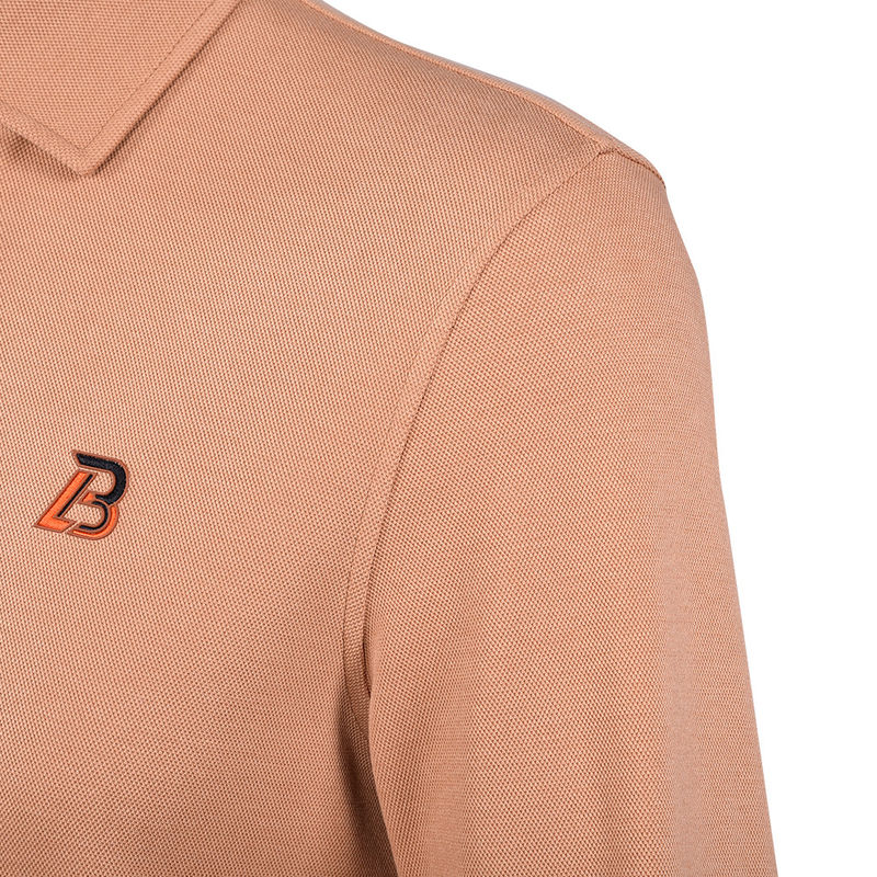 Kişiselleştirilmiş Anti-Pilling Yüksek Elastisite Erkekler için % 100 Pamuk Plain Uzun Kollu Tişört