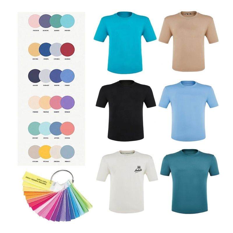 Pamuk düz Custom Erkekler T-shirt Büyük Boylu Kısa Kollu Dikiş Logo