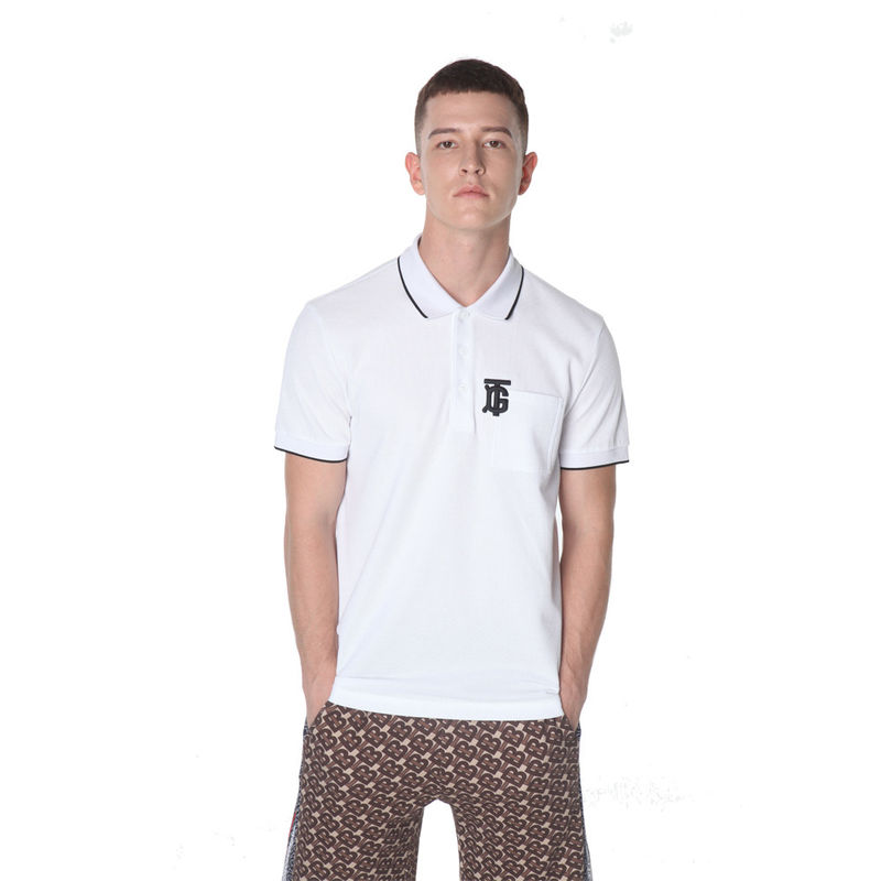 Erkekler için özel Polo Tişörtleri Nitelik Kaybedilebilir Hızlı Kuru Plain Siyah Beyaz Golf Tişörtleri