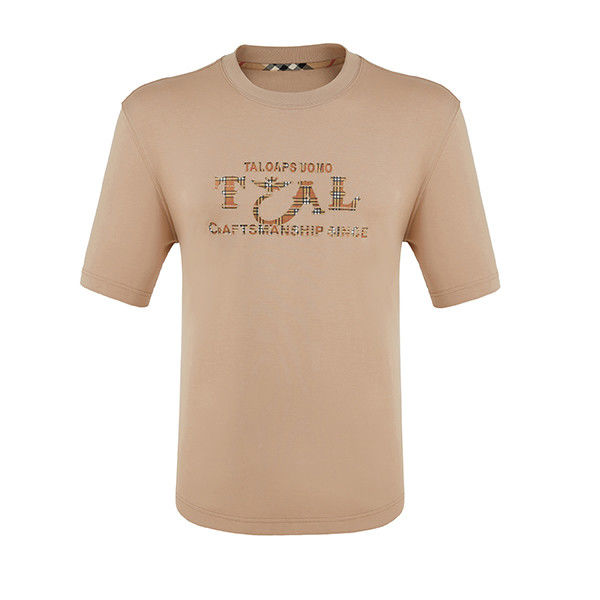 Dokuma Yöntemi % 100 Pamuk Büyük Boylu Erkekler T-shirt örgü OEM ODM nakış