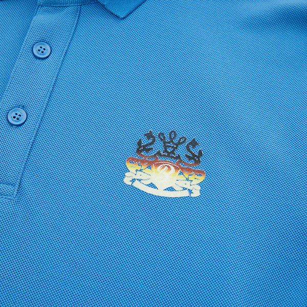 Özel Logo Polo Pamuk Tişörtler Erkek Polo Koltuk Performans Polo Tişörtleri Puff Baskı