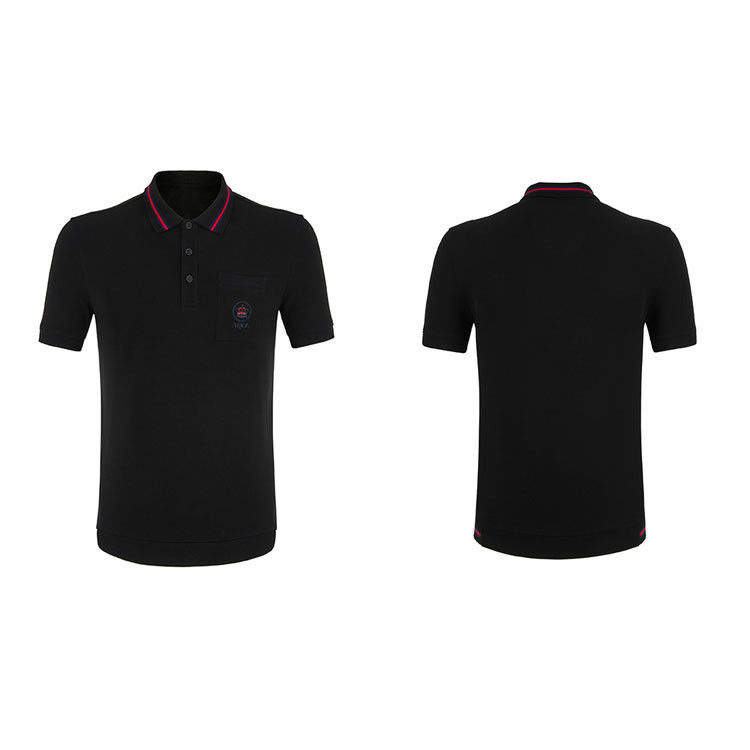 Summer Feel Good Polo tişörtleri nakışlı logo ve kıvrımlı yakalı 2024 en yeni