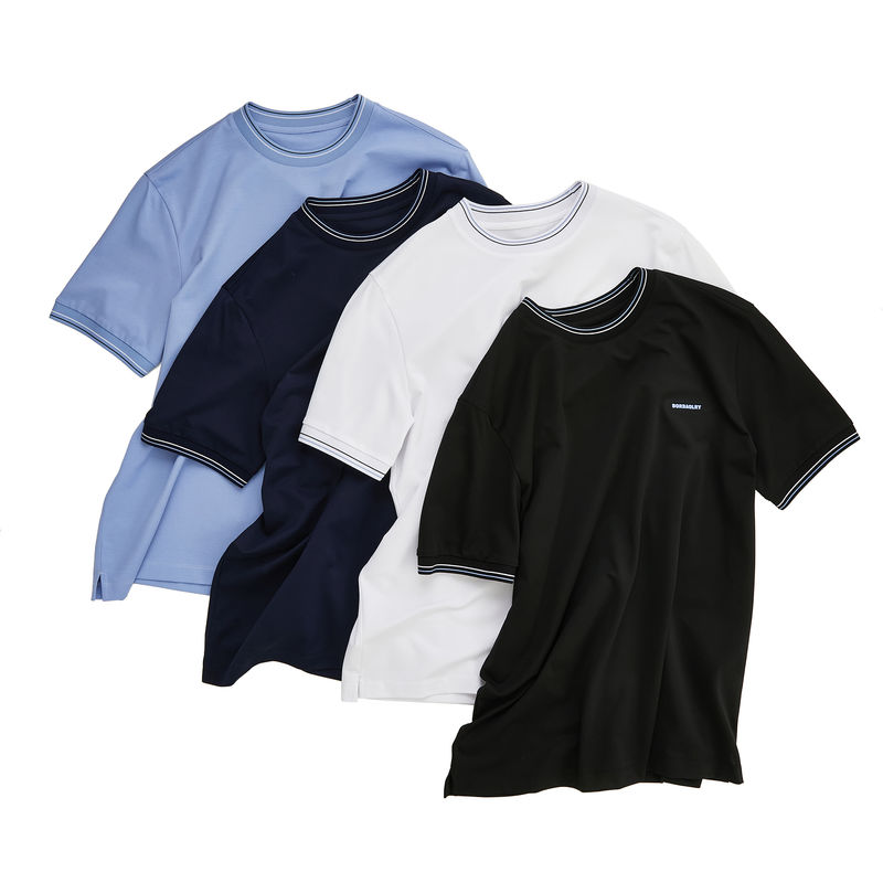 O-Neck Yaka Dikiş Kumaş Spor Tişört Büyük Boy Custom Logo Stili Erkekler İçin