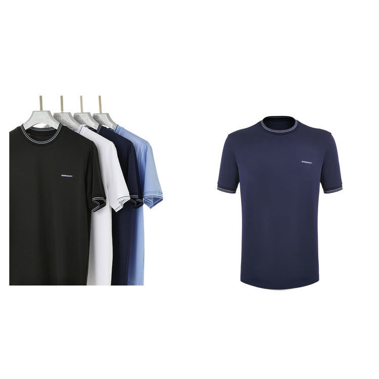 Özel Logo Tarzı Erkekler Çabuk Kurutma O-Neck Yaka Spor Tişörtleri Guangdong Erkekler İçin