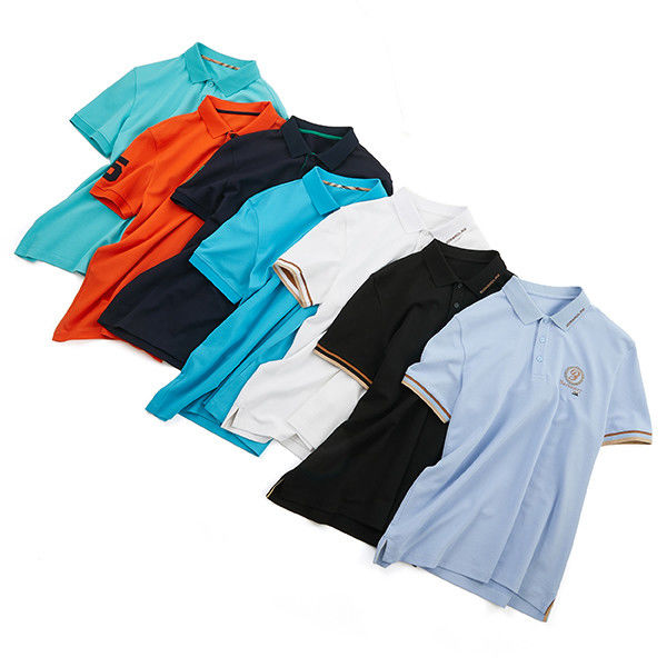 Özel Renk Logo Yeşil Mavi Spor Polo Tişört 2024 En Yeni Rahat Kumaş Ağırlığı 170-210 Gram