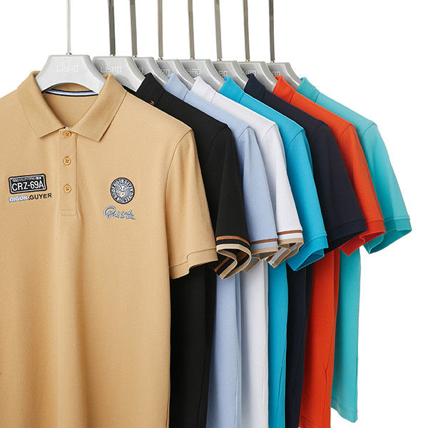 OEM ODM Tasarımları Erkekler İçin Polo Tişörtleri % 100 Pamuk Tişörtler Vietnam Custom Style foshan