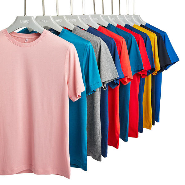 Özel Renk Büyük Boyutlu nakış Erkekler T-shirt Erkekler Pamuk Plain Stilli Tişört