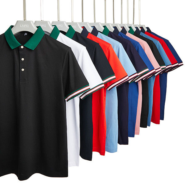 Kişisel Logoyla Erkekler Kısa Kollu Polo Tişörtü