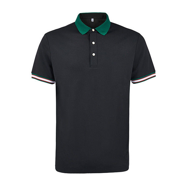 Kişisel Logoyla Erkekler Kısa Kollu Polo Tişörtü