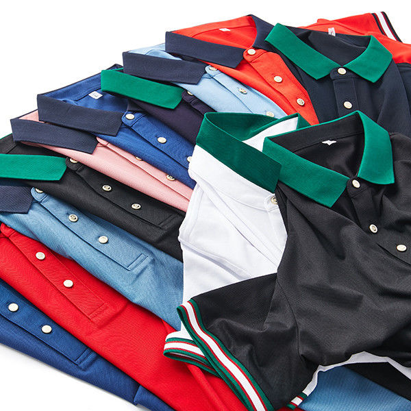 Kişisel Logoyla Erkekler Kısa Kollu Polo Tişörtü