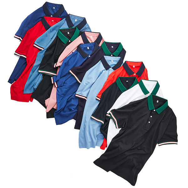 Kişisel Logoyla Erkekler Kısa Kollu Polo Tişörtü
