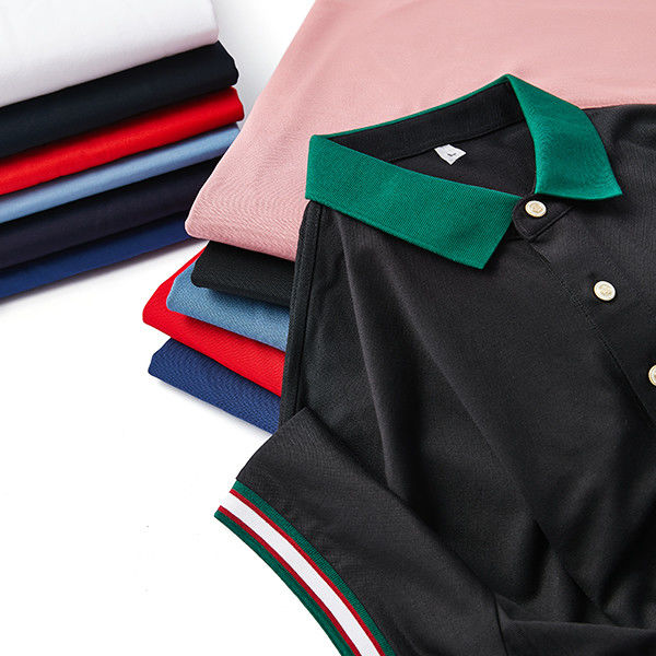 Kişisel Logoyla Erkekler Kısa Kollu Polo Tişörtü