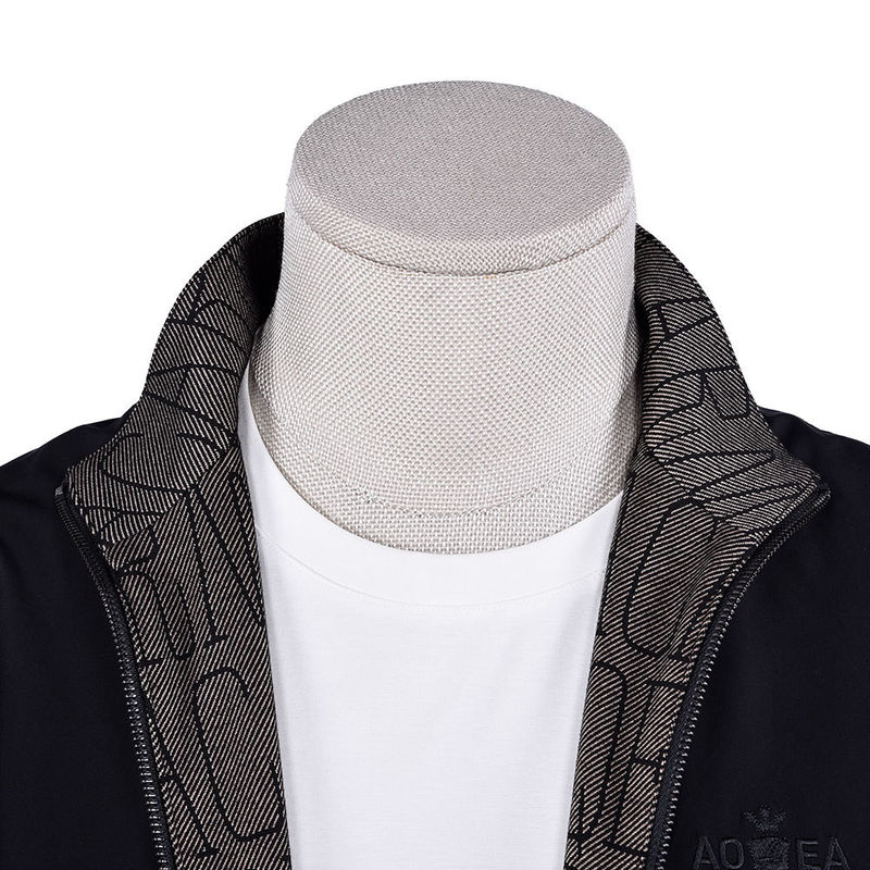 Özel Logo Renkli Erkekler Crewneck Kazaklar Anti Pilling % 100 Pamuk Kumaş