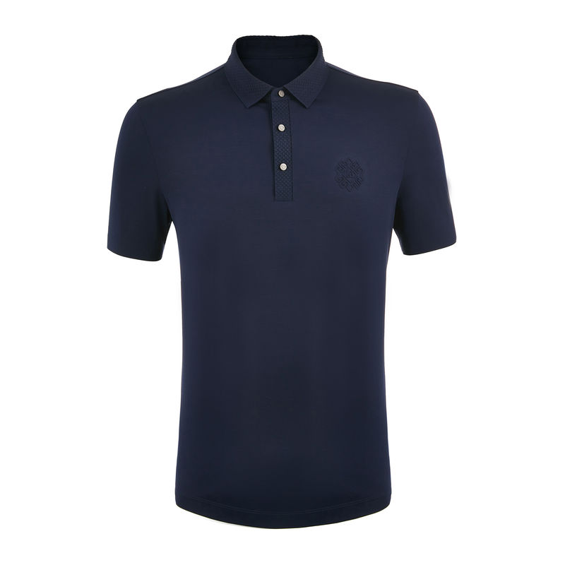 Yeşil Baskı Polo Tişörtleri Özel Renkler ve Kumaş Ağırlığı 170-210 Gram