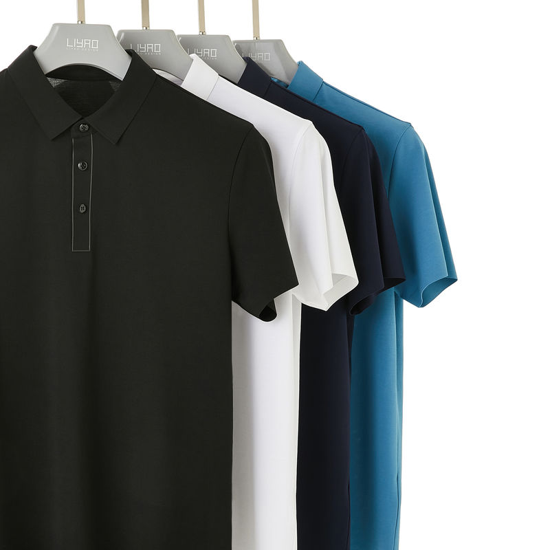 Erkekler için Plus Size Polo Tişörtleri Kısa Kollu Polo Tişörtleri