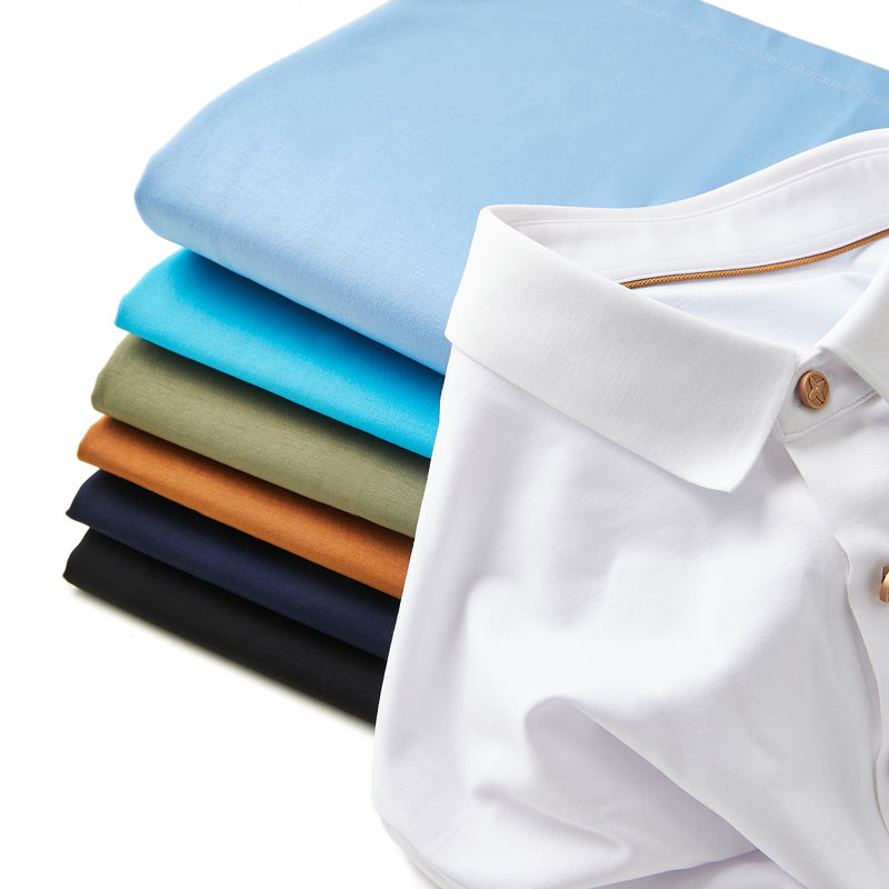 Kişiselleştirilmiş Erkek Polo Golf Tişörtü 170-210 Gram Kişiselleştirilmiş Logo 95% Pamuk 5% Spandex