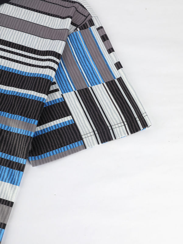 Kısa kollu pamuk çocuk Polo tişörtleri Spor tenis için parlak renkler