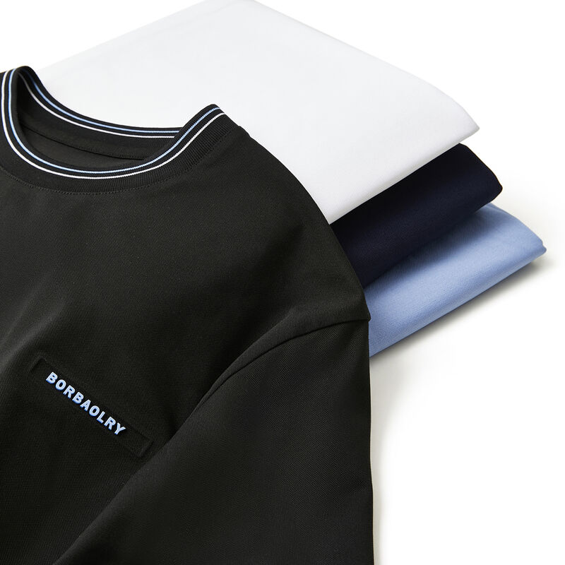 Alışveriş Üreticisi Spor Günlük Rastgele Crewneck Yuvarlak Boynuzlu Erkekler İçin Tişört