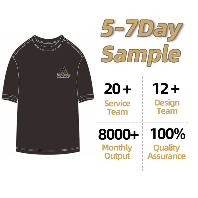 Sıcak Satış Kaliteli Yaz Siyah Düşük Omuz Erkek Ağır Pamuklu Büyük Boy Streetwear Tişört