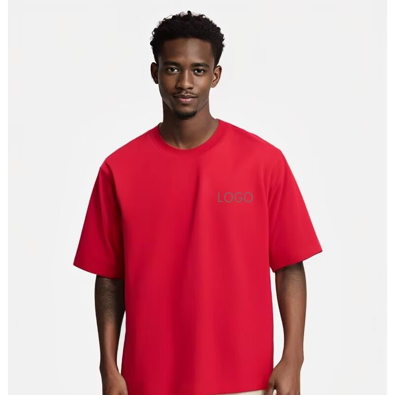 Summer Round Neck Casual Fashion Kısa kollu pamuklu tişört Spor kıyafetleri stokta