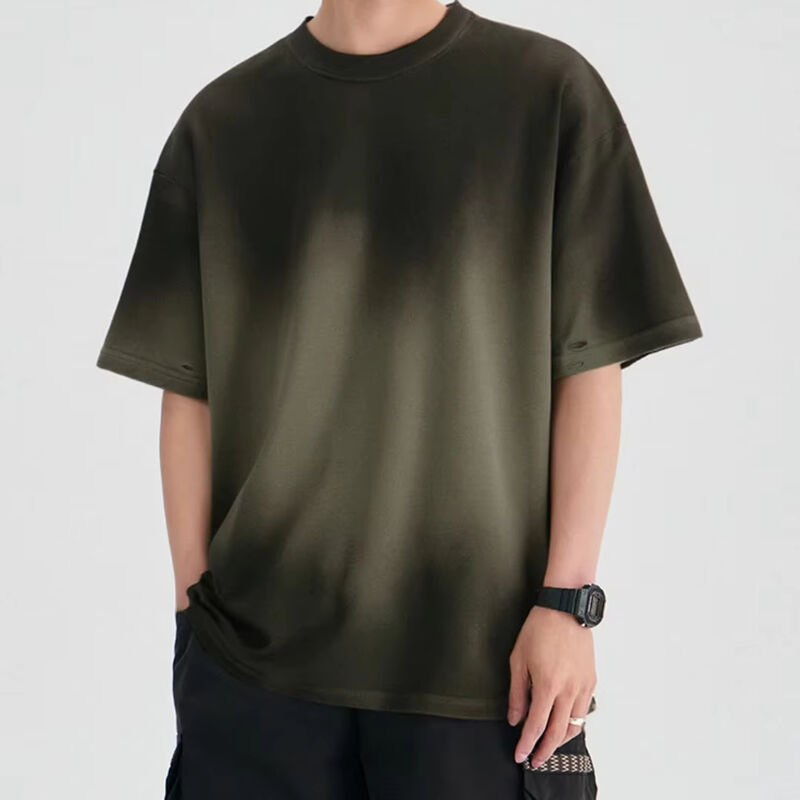 Toptan Ucuz Özel Tişört Yüksek Kalite Özel Logo Erkek Tişörtleri Büyük Beden Erkek Tişörtleri