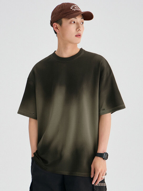 Toptan Ucuz Özel Tişört Yüksek Kalite Özel Logo Erkek Tişörtleri Büyük Beden Erkek Tişörtleri