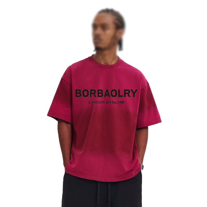 Moda Markası Erkek Tişört Tasarımcı Lüks Outdoor Pamuk Tişört Baskılı Yuvarlak Yaka Kısa Kollu Günlük Sweatshirt