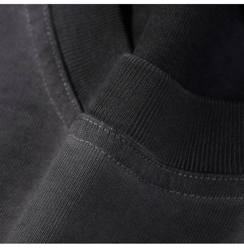 Sıcak Özel Erkek Tişört Yıkama Eski Tarz Büyük Beden Tişört Özel Logo Baskı Moda Günlük Kısa Kollu Tişört