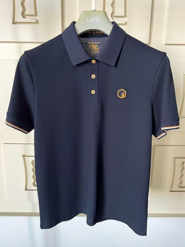 Erkek Polo Yaka Tişört Klasik Yaka Renkli Seçenekler Zarif Detaylar Dokulu Silikon Logo Yüksek Kalite Erkek Polo Tişört