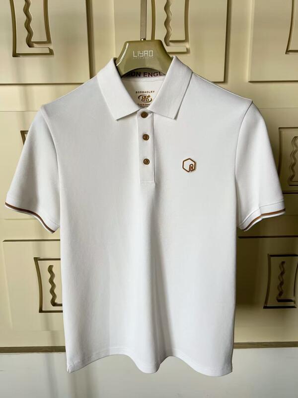 Erkek Polo Yaka Tişört Klasik Yaka Renkli Seçenekler Zarif Detaylar Dokulu Silikon Logo Yüksek Kalite Erkek Polo Tişört