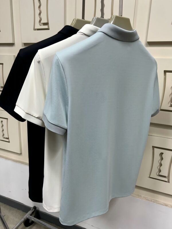 Klasik Erkek Polo Gömlekleri. Kısa kollu, Premium kaliteli, gündelik giyim için.