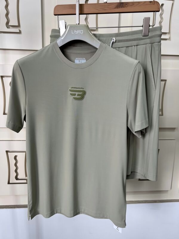 Sıcak Satış Erkek Yaz Nefes Alıcı Katı Hafif Polo Kısa Kollu Kollar Polyester/Pipek Kumaş