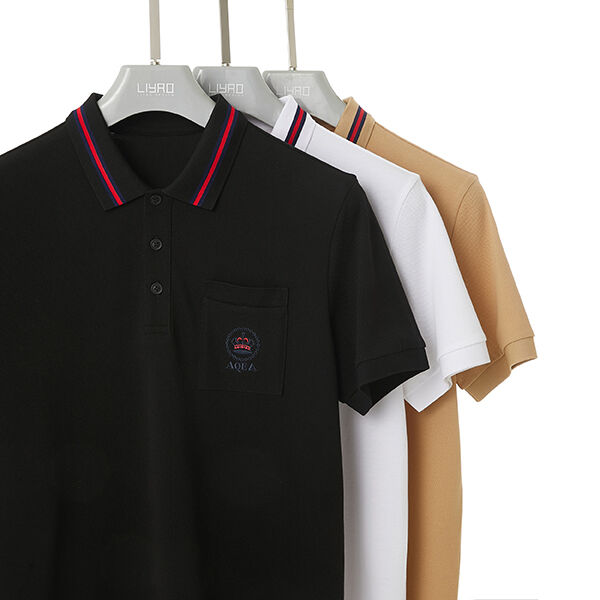 S-4XL Şot Kollu Şerit Hafif Lüks Rastgele Hızlı Kuru Basit Moda Golf Polo Tişört Pamuk Özel