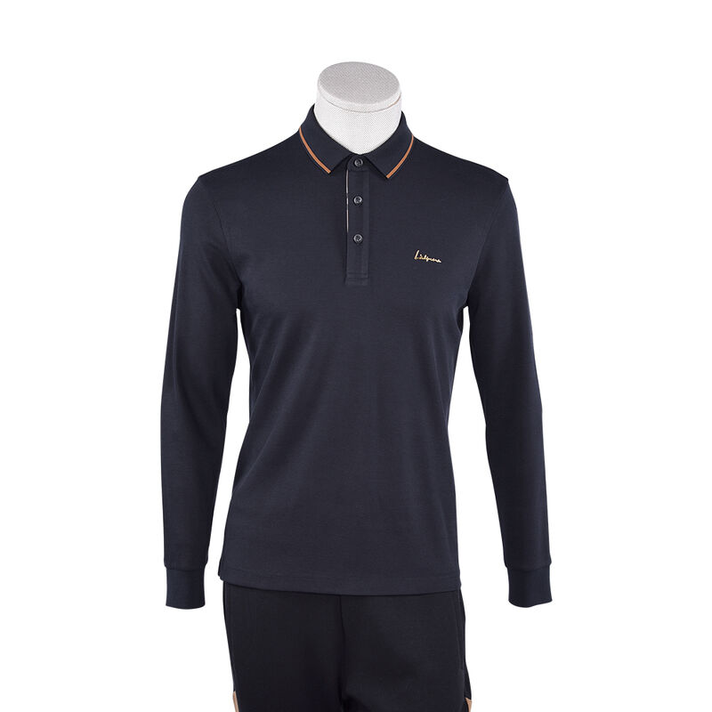 İyi Seçim Sublimasyonlu Polo Tişörtleri Tam Kollu Konforlu Eşsiz Polo Tişörtleri Erkekler Pamuk