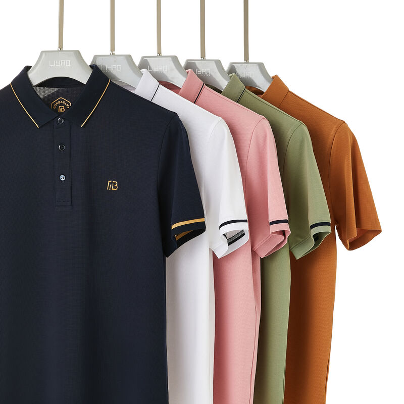 Yeni Moda Trendi Toptan Satış Polo Tişörtleri Erkekler İçin Kısa Kollu Yüksek Kaliteli Özel Polo Tişörtleri Logo