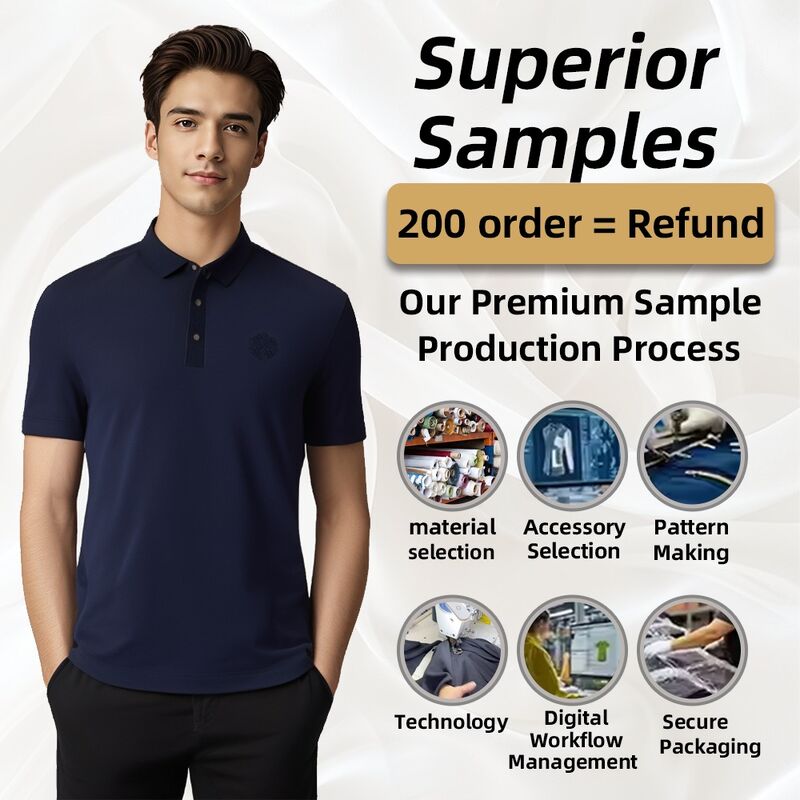 Yeni Ürün Özel Logo Kişiselleştirilmiş Fit İş Adamları Golf Giysileri Kısa Kollu Polo Tişörtleri