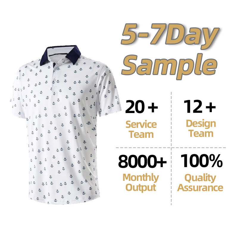 Erkek ve Kadın Polo Tişörtleri Kişiselleştirilmiş ve Baskılı Golf Polo İş Günlük Giyim ve Spor Takımları İçin Erkek Tişört Polo