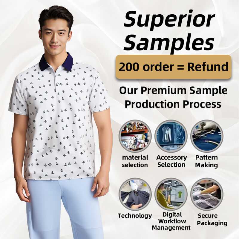 Erkek ve Kadın Polo Tişörtleri Kişiselleştirilmiş ve Baskılı Golf Polo İş Günlük Giyim ve Spor Takımları İçin Erkek Tişört Polo