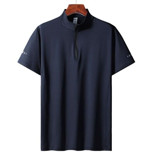 Toptan Erkek Günlük Spor Giyim Polo Golf Kısa Kollu Hızlı Kuruyan Üst Gömlekler