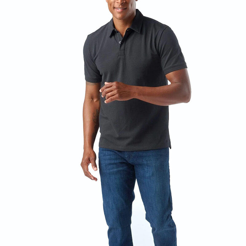 Lüks Yüksek Kaliteli Golf Polo gömleği Hızlı Kuru Slim Fit Basit Tişört Üretici