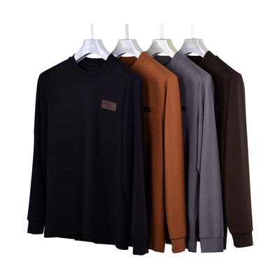 Plüş Blank Jogger Crewneck Pamuk Süveter Kapüşon 400 Gram OEM ile
